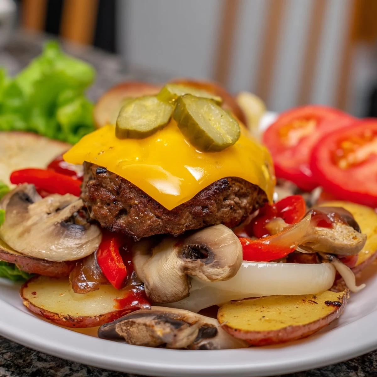 Cheesy campfire hobo packets with seasoned beef and tender vegetables steaming in foil