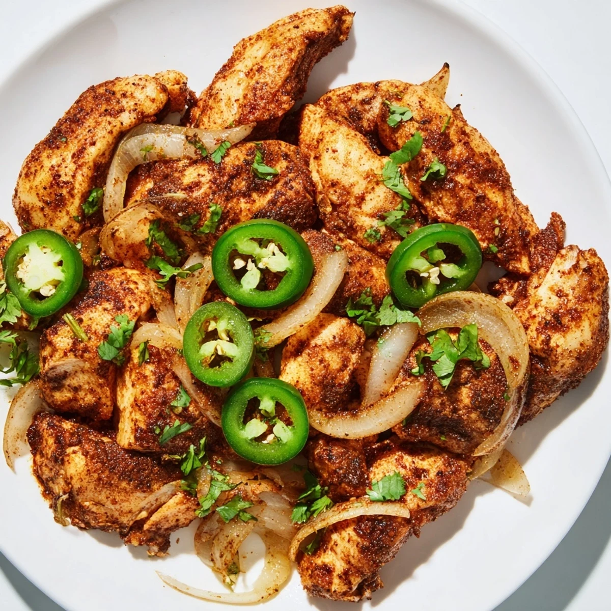 Sizzling spicy jalapeno chicken recipe baked to perfection with vibrant jalapenos and garlic.