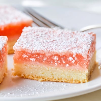 Grapefruit Bars with Buttery Crust