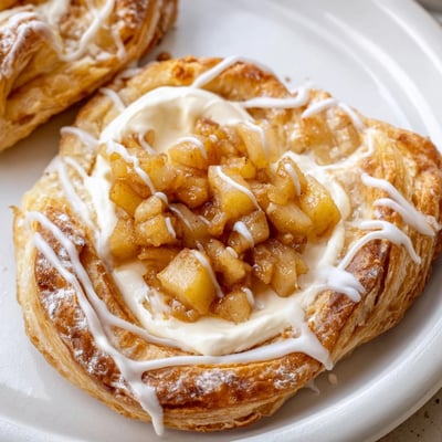 Apple Cheese Danishes