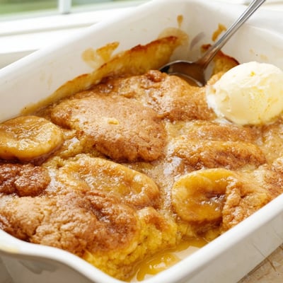 Southern Banana Cobbler