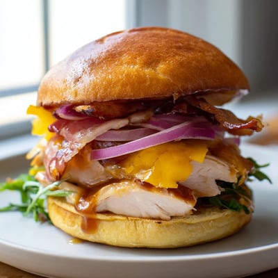 Maple Chicken Bacon Sliders